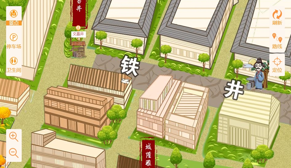 黑河智慧景区：手绘地图与语音导览的完美融合